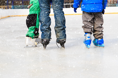 ice skating